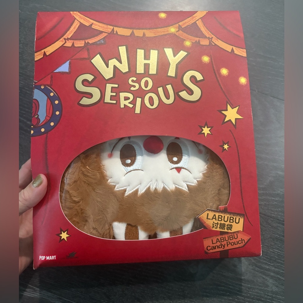 POPMART Labubu Why so Serious Candy Pouch, Brand New in Box, Sold-out!
